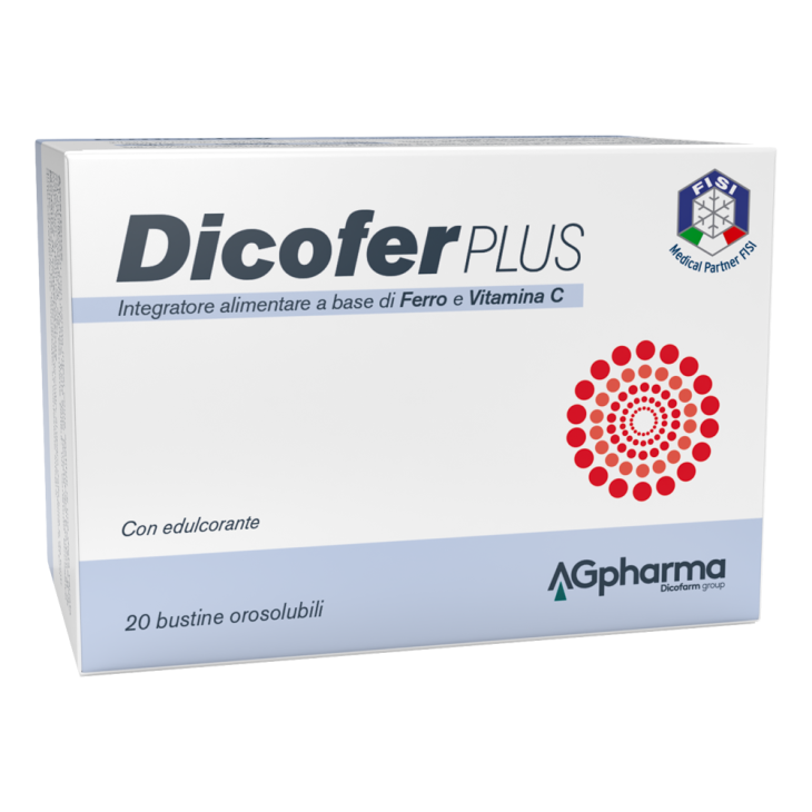 Dicofer Plus Bustine Integratore Di Ferro 20 bustine