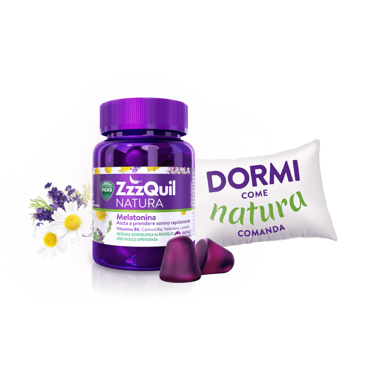 ZzzQuil NATURA Integratore per il Sonno 60 Pastiglie Gommose
