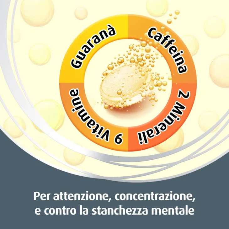 Supradyn Ricarica Mentale Integratore per Attenzione Concentrazione 10 compresse