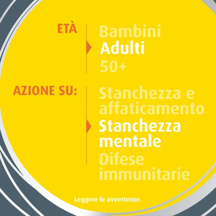 Supradyn Ricarica Mentale Integratore per Attenzione Concentrazione 10 compresse