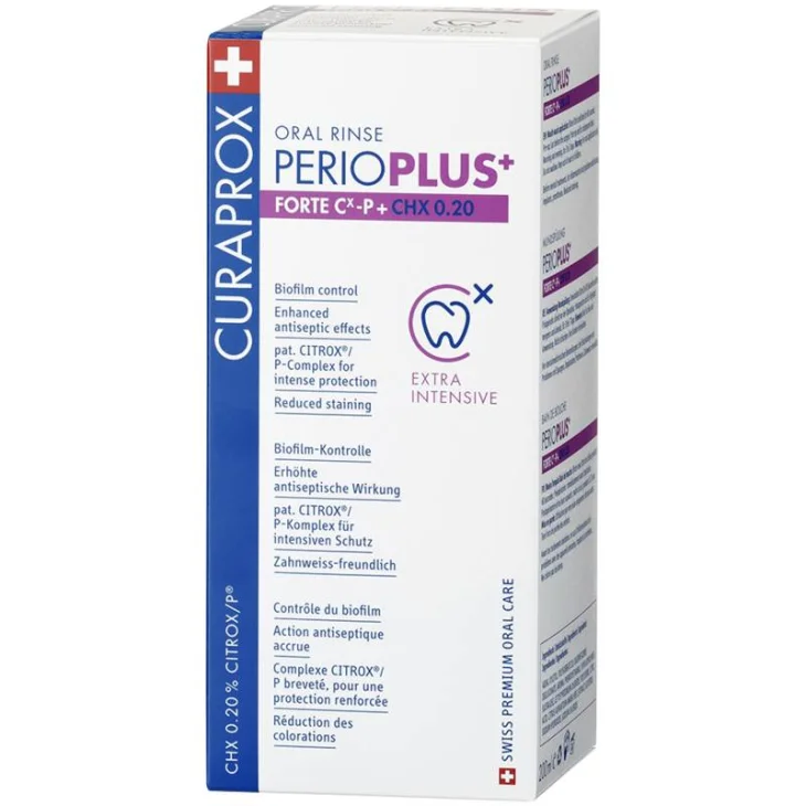 Curaprox Perio Plus Forte CHX 0.20 Collutorio 200 ml