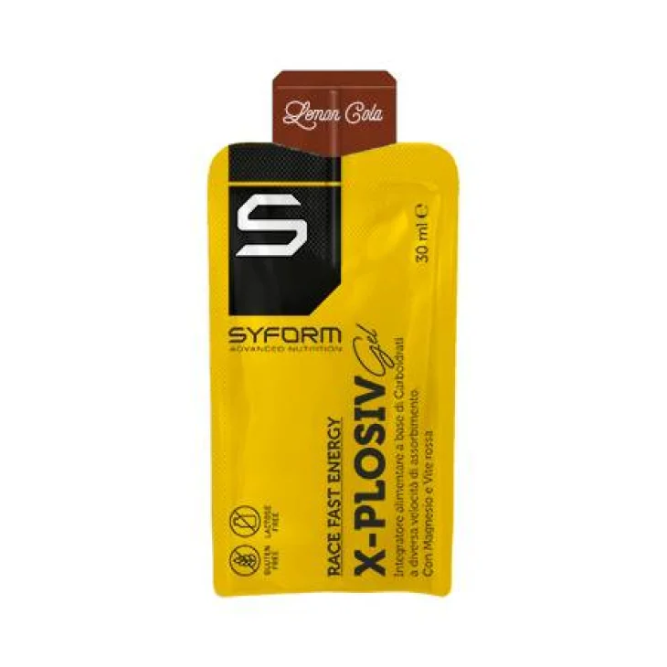 Syform X-Plosiv Gel energetico gusto Lemon-Cola 30 ml