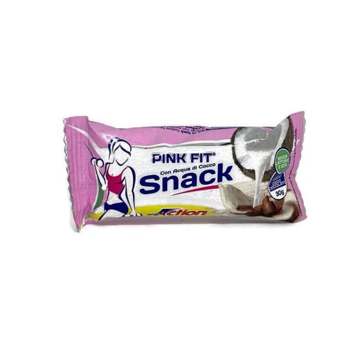 ProAction Pink Fit Snack Barretta Proteica Gusto Cocco-Cioccolato 30 g
