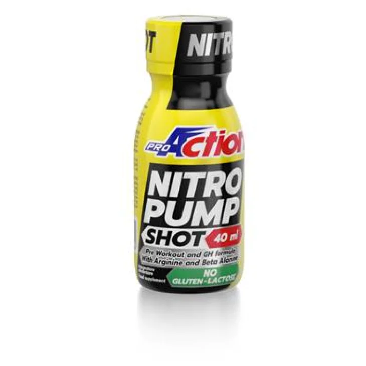 ProAction Nitro Pump Shot Integratore Energetico Pre-Workout 40 ml