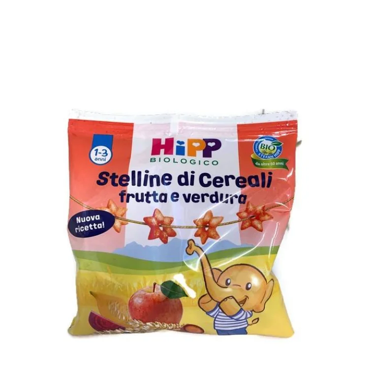 Hipp Stelline Snack Bio ai Cereali Frutta E Verdura