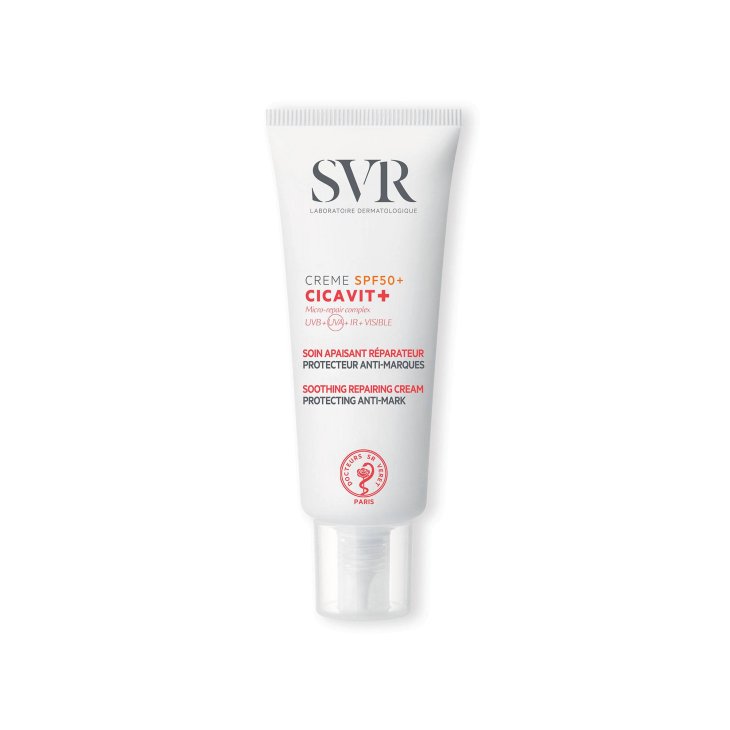 SVR Cicavit+ Crema Solare Viso Protezione Solare SPF 50+