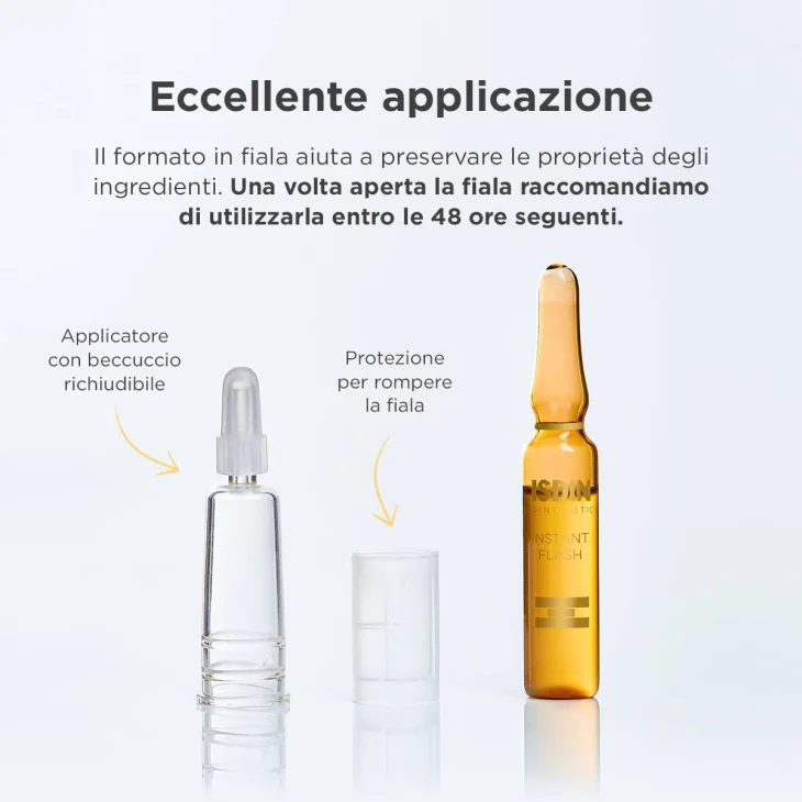 Isdin Isdinceutics Istant Flash Fiale ad effetto lifting immediato 1 fiala