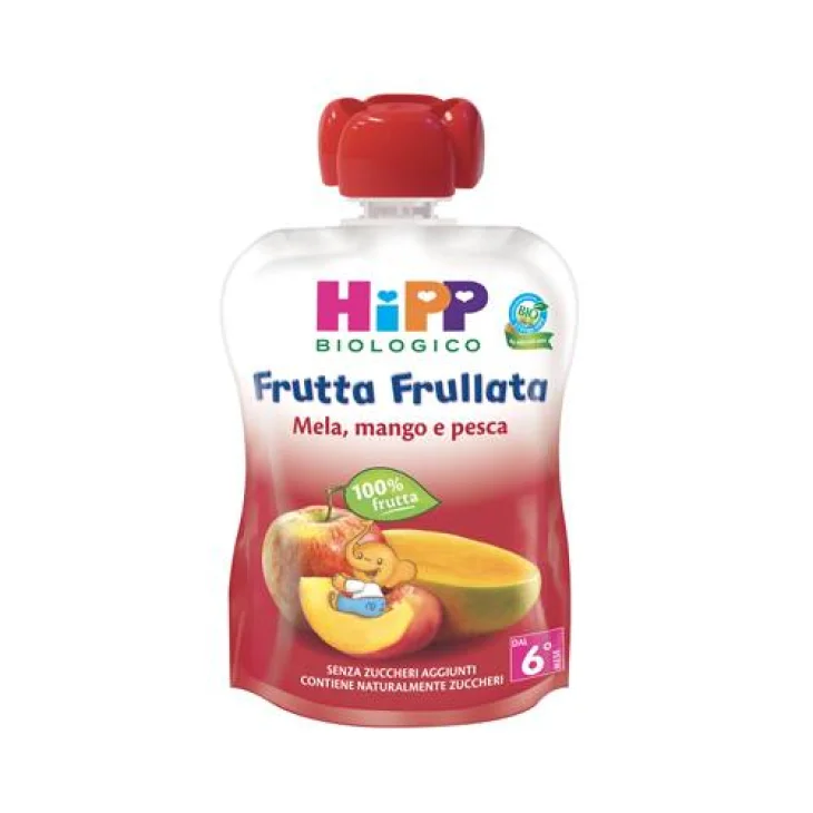 Hipp Bio Frutta Frullata Mela Mango e Pesca