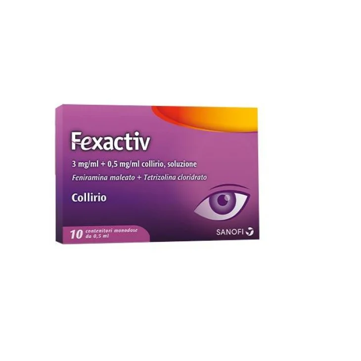 Sanofi Fexactiv Collirio Antistaminico Monodosi