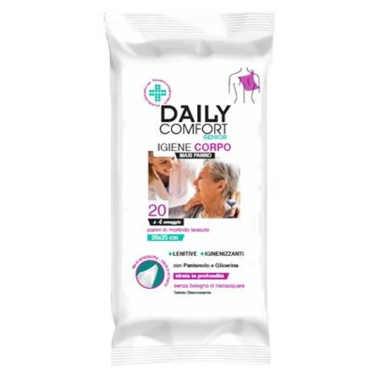 Biogenya Daily Comfort Senior Panno Igiene Corpo 24 pezzi