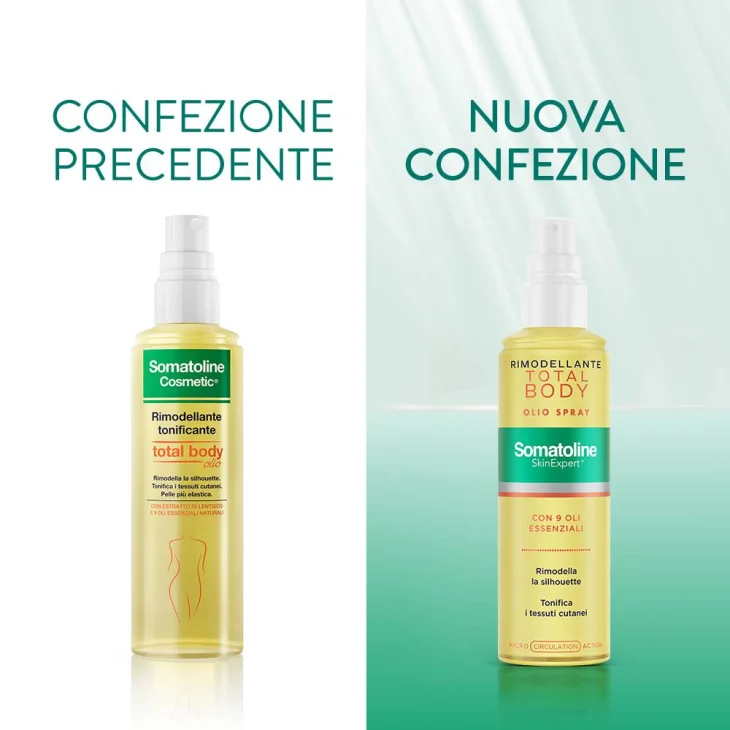Somatoline Skin Expert Corpo Rimodellante Total Body Olio Spray 125 ml