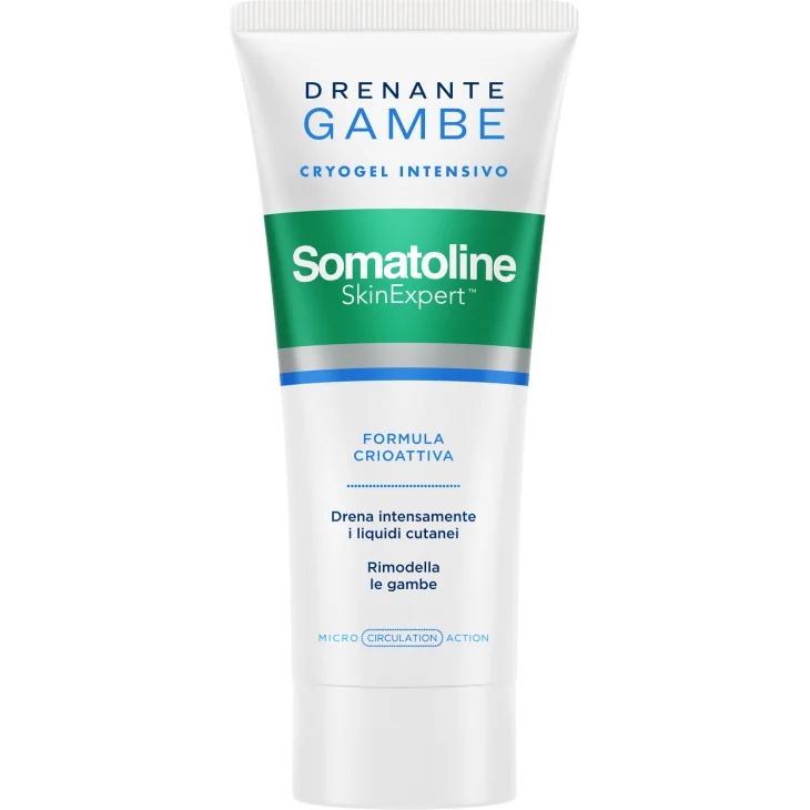 Somatoline Skin Expert Corpo Drenante Gambe Cryogel Intensivo 200 ml