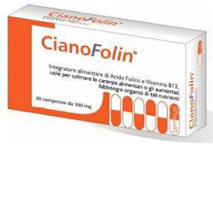 Cianofolin Compresse Integratore Vitaminico per Sistema Nervoso