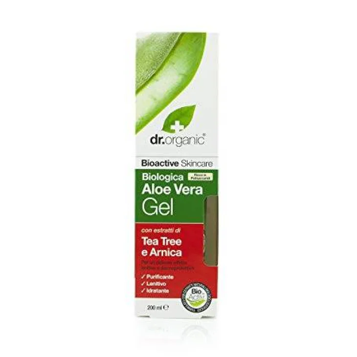 Dr Organic Aloe Vera con Tea Tree e Arnica Gel Corpo 200 ml
