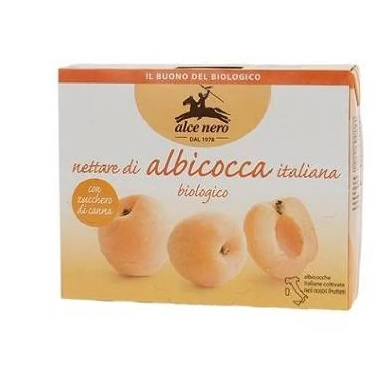 Alce Nero Succo di nettare di Albicocca 3 x 200 ml