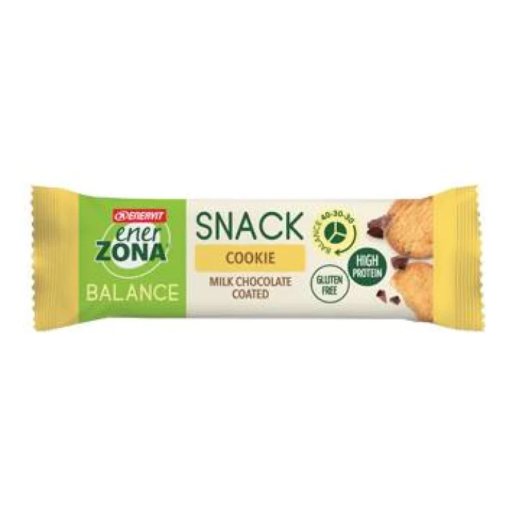 Enerzona Snack Cookie Barretta Proteica Senza Glutine