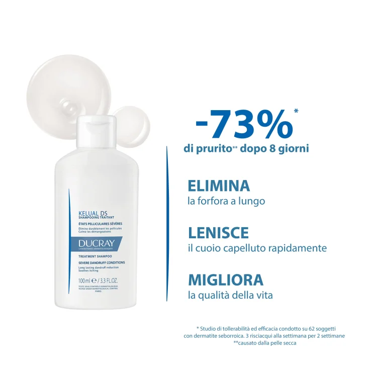 Ducray Kelual DS Shampoo Trattamento Antiforfora 100 ml