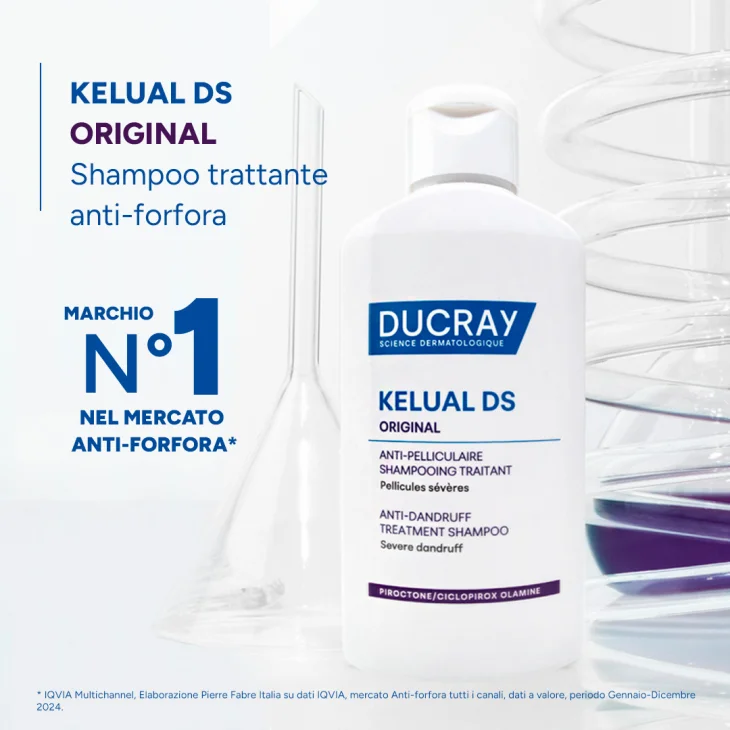 Ducray Kelual DS Original Shampoo Trattante contro la Forfora Severa Anti-ricomparsa Lenisce la sensazione di prurito 100ml Ducray Kelual DS Original Shampoo Trattante contro la Forfora Severa Anti-ricomparsa Lenisce la sensazione di prurito 100ml