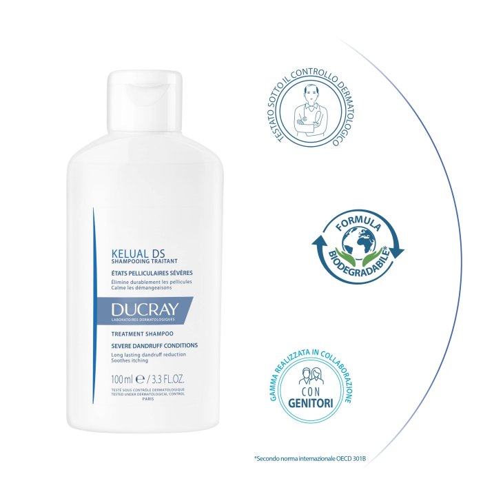 Ducray Kelual DS Shampoo Trattamento Antiforfora 100 ml