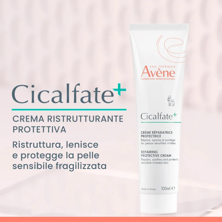 Av&egrave;ne Eau Thermale Cicalfate+ Crema Ristrutturante Protettiva per Pelle Fragilizzata 100 ml