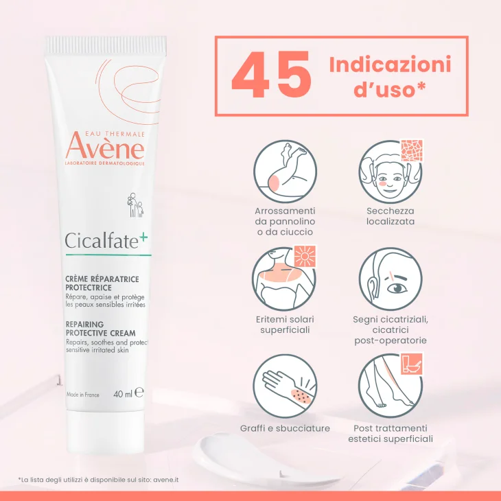 Av&egrave;ne Eau Thermale Cicalfate+ Crema Ristrutturante Protettiva per Pelle Fragilizzata 100 ml