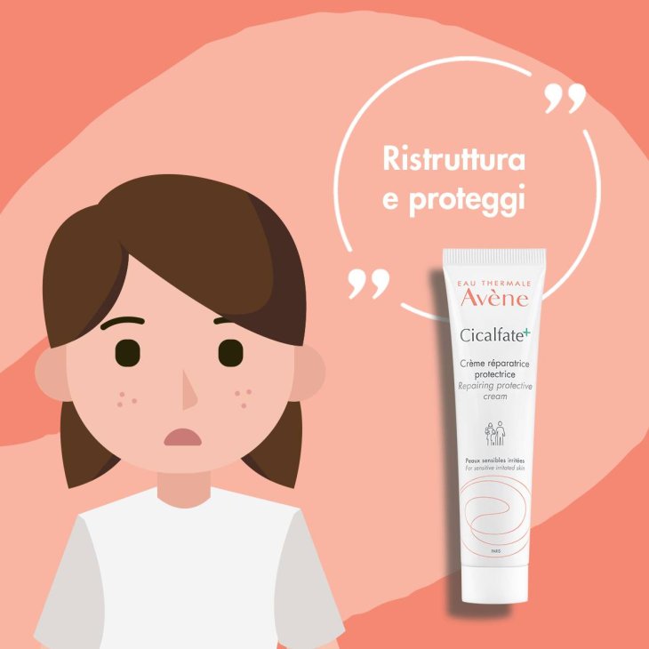 Avène Cicalfate+ Crema Ristrutturante Protettiva 40 Ml