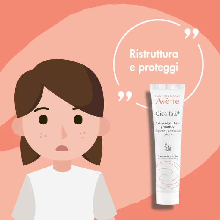 Avène Cicalfate+ Crema Ristrutturante Protettiva 40 Ml