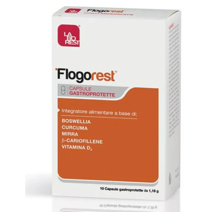 Laborest Flogorest Integratore Boswellia e Curcuma