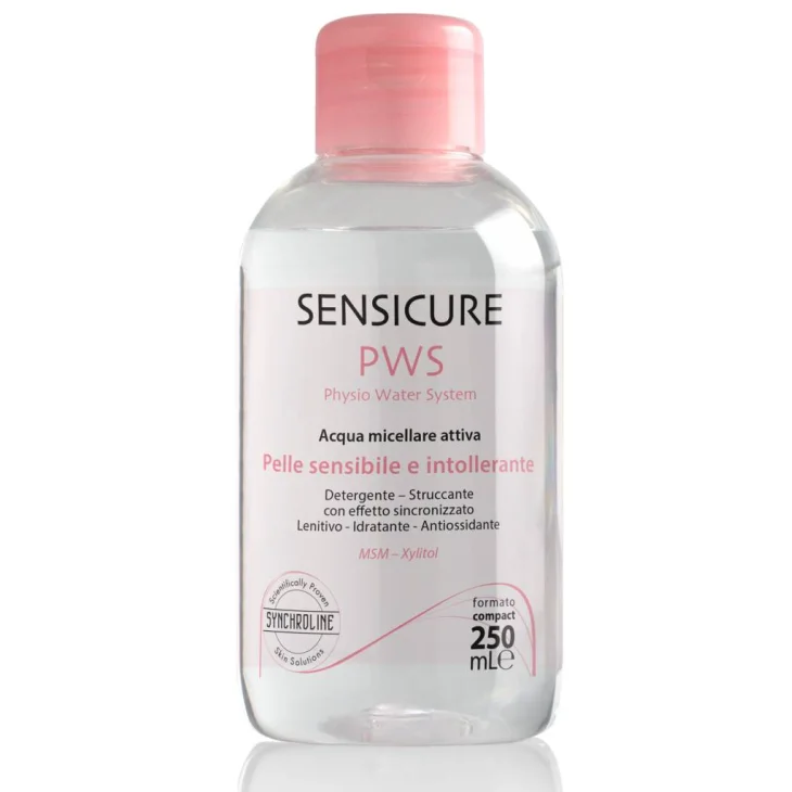 Synchroline Sensicure PWS Acqua Micellare Attiva Pelli Sensibili e Intolleranti 250 ml