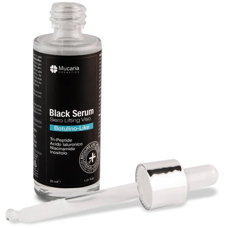 Mucaria Cosmetics Black Serum Siero Lifting Viso 30 ml