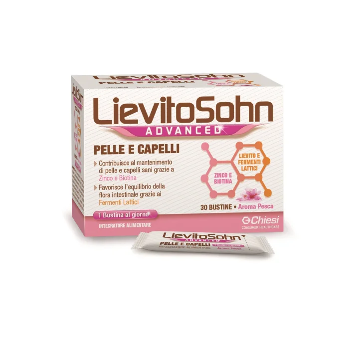 Lievitosohn Advanced Integratore Pelle e Capelli 30 Bustine