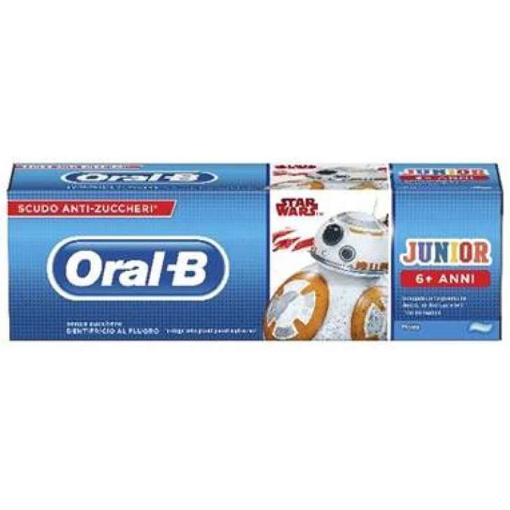 Oral B Junior Star Wars Dentifricio 6-12 Anni 75 ml