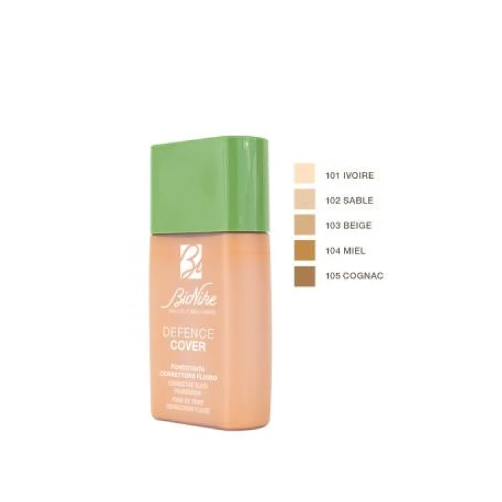 BioNike Defence Cover Fondotinta correttore fluido 105 Cognac 40 ml