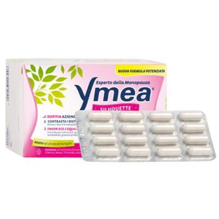Ymea Silhouette Nuova Formula Integratore per la Menopausa 128 Capsule