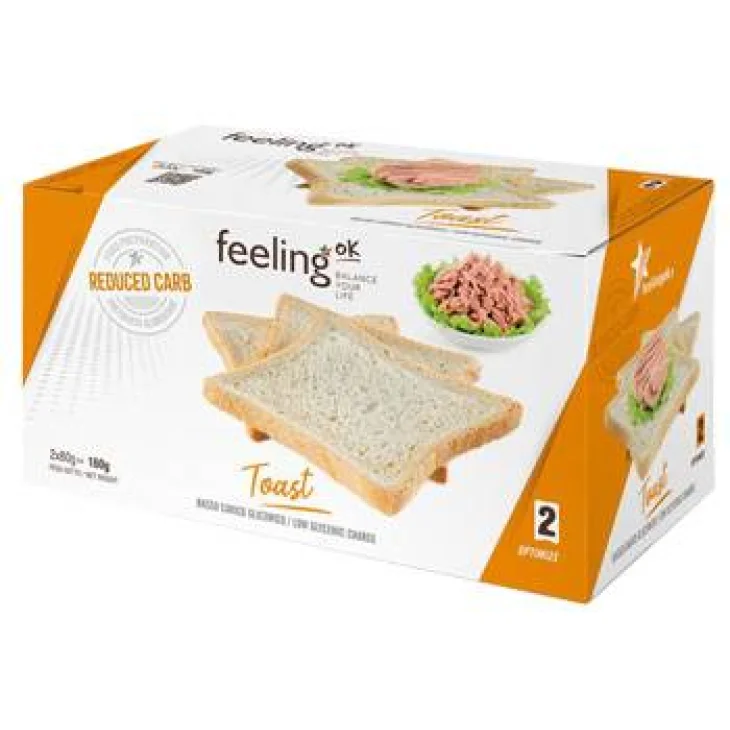 FeelingOk Optimize 2 Toast Dietetico Gusto Nature