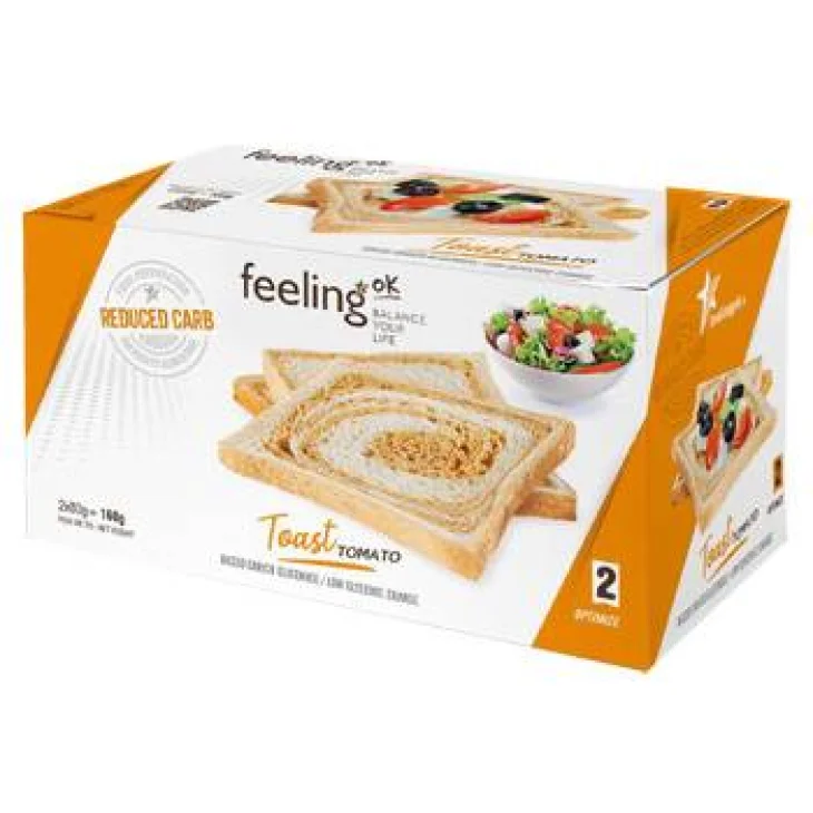 FeelingOk Optimize 2 Toast Dietetico Gusto Pomodoro