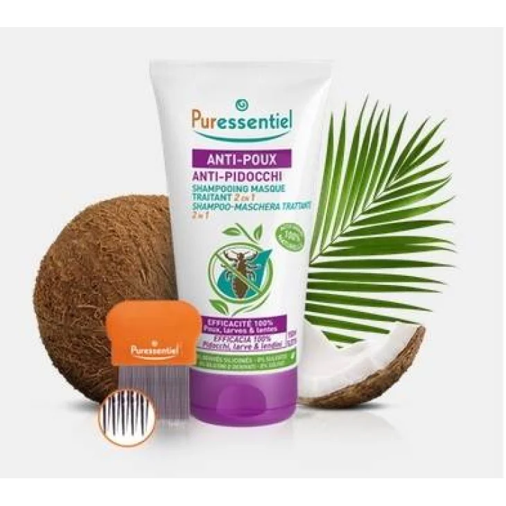 Puressentiel Shampoo Maschera Trattante Anti-Pidocchi