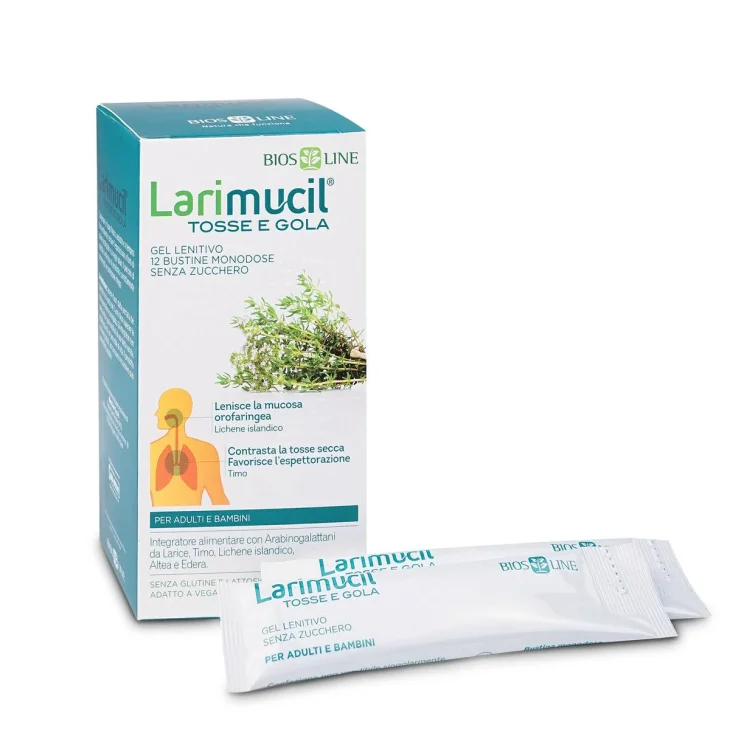 Bios Line Larimucil Tosse Gola Bustine