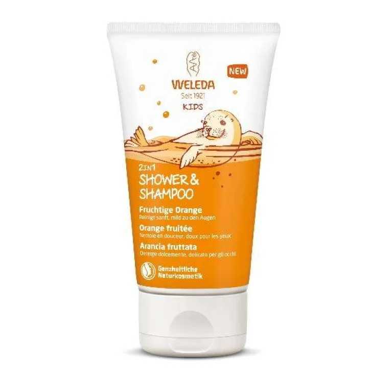 Weleda Kids Doccia&Shampoo Arancia Fruttata 150 ml