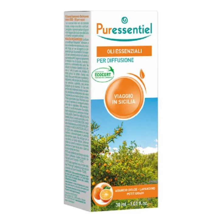 Puressentiel Miscela Diffusione Olio Essenziale Viaggio in Sicilia