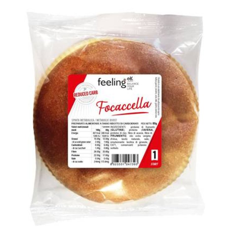 FeelingOk Start 1 Focaccella 80 g