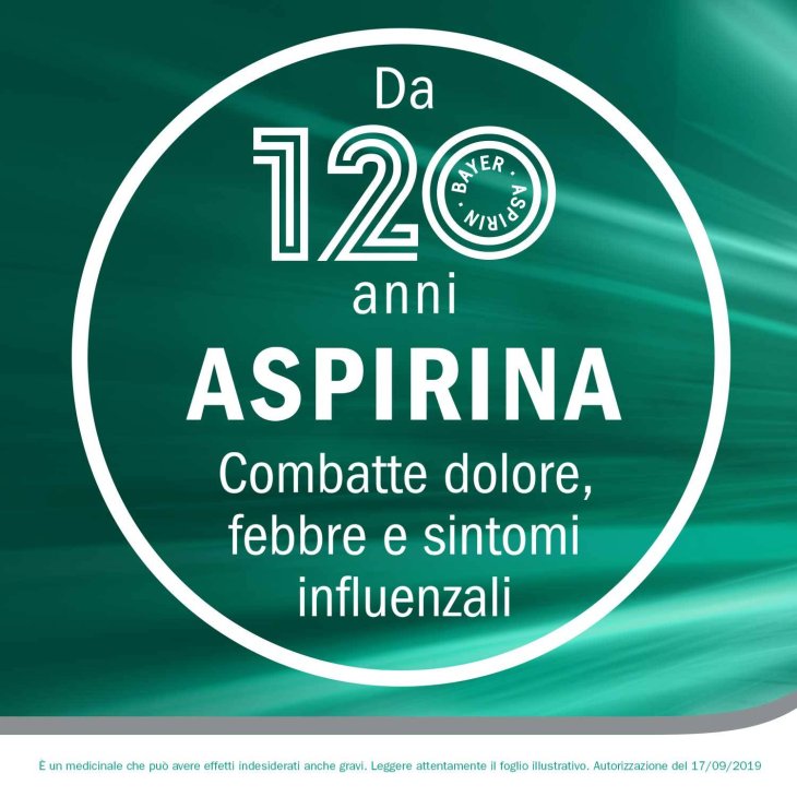 Aspirina 500 mg + 30 mg Influenza e Naso Chiuso 10 Bustine Granulato