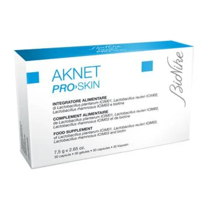 BioNike Aknet Pro Skin Integratore per la pelle 30 capsule