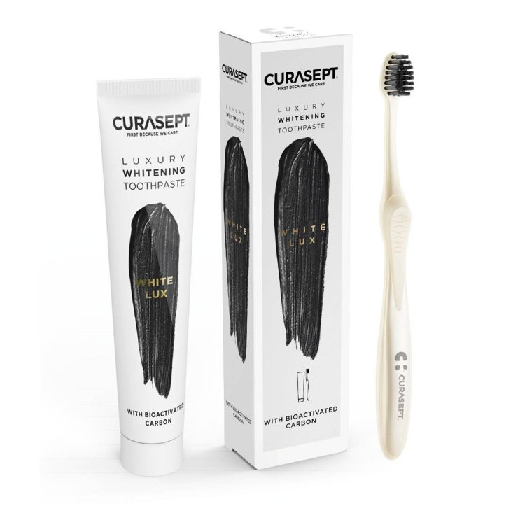 Curasept White Luxury Whitening Dentifricio + Spazzolino