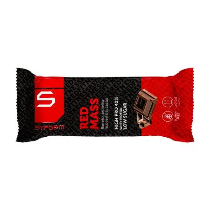 Syform Red Mass Barretta Proteica gusto cacao 50 g
