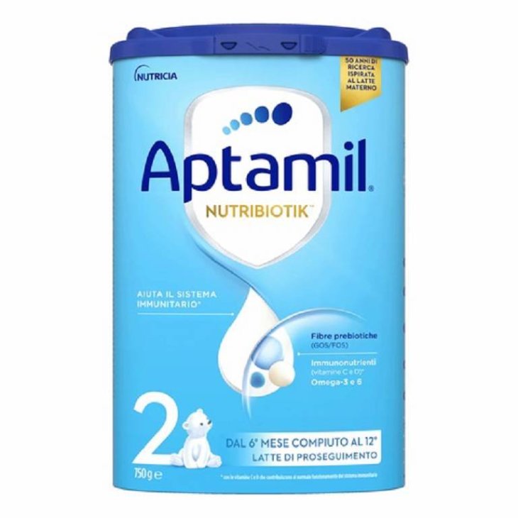 Aptamil 2 Nutribiotik Latte in Polvere 750 g
