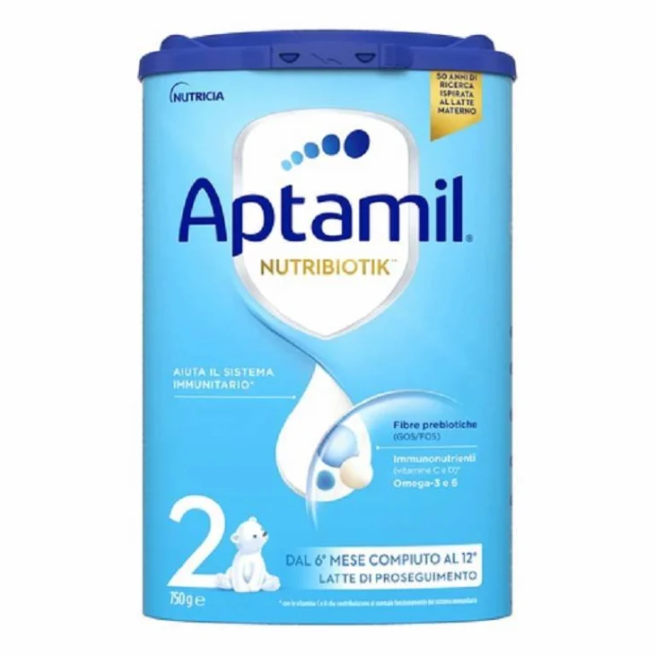 Aptamil 2 Nutribiotik Latte in Polvere 750 g