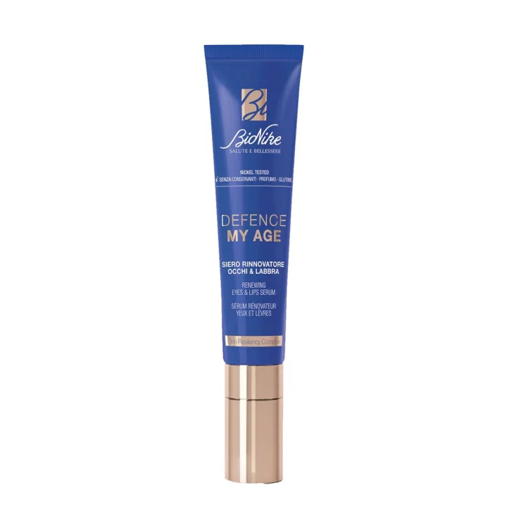 BioNike Defence My Age Siero rinnovatore per contorno occhi e labbra 15 ml