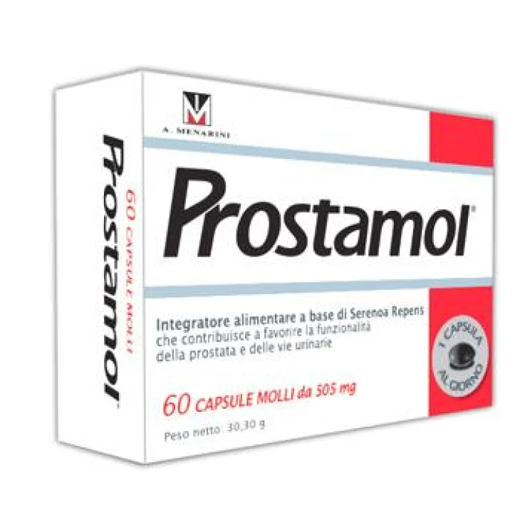 Prostamol Integratore per il benessere della Prostata 60 Capsule