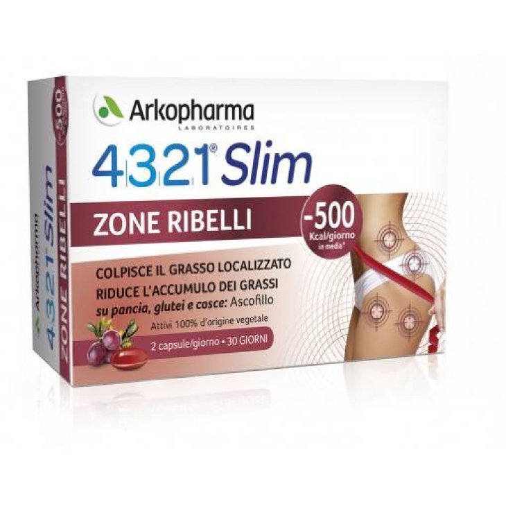 Arkopharma 4321 Slim Zone Ribelli 60 capsule